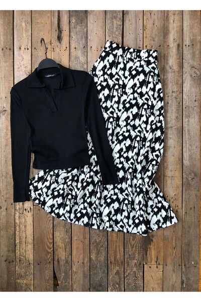 Tuğba Ceylin Butik Skirted Double Suit