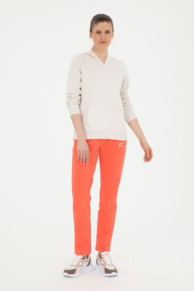 U.S. Polo Assn. بنطال رياضي بزهرة الرمان للسيدات 50280131-VR039