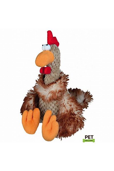 Trixie 22 Cm Plush Rooster Dog Toy