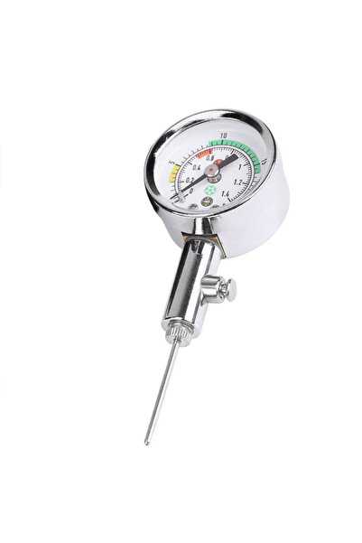 Choice بارومتر كرة سلة واحد، بارومتر كرة قدم محمول مع صمام تفريغ هواء، قابل للنفخ بسرعة