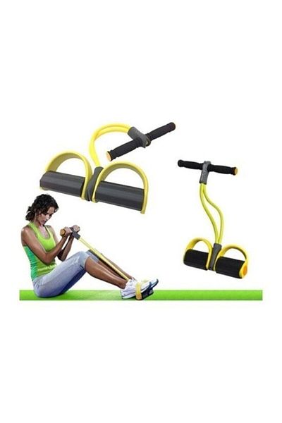 CMT Body Trimmer Shuttle Pulling Tool Home Fitness Elastic Exercise Rubber