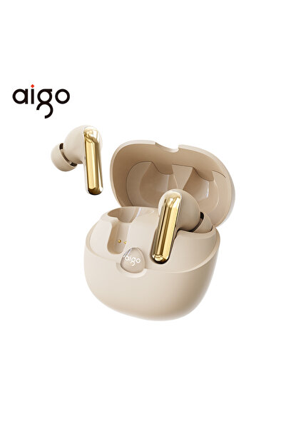 Choice TA51 Beige Aigo TA51 True Wireless Earphones New Bluetooth 5.4 TWS Ear...