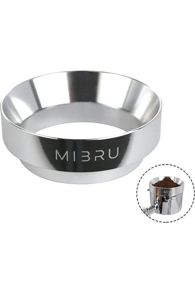MIBRU Coffee portafilter ring silver 51mm