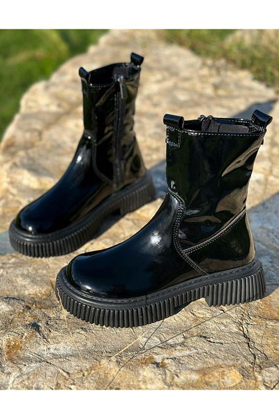 Surpie Shoes Детски еластични удобни ботуши, детски ботуши с подметка