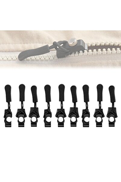 Choice3 9pcs Small Zipper Repair Kit Universal Instant Zipper Repair Replacem...