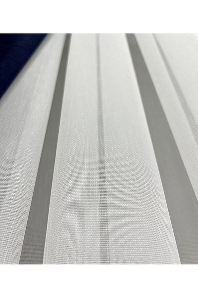 FİENS Ttimms Bamboo 1/3-Layer - ستارة من التول ذات ثنيات ضيقة وغير قابلة للكي، مناسبة لأي غرفة