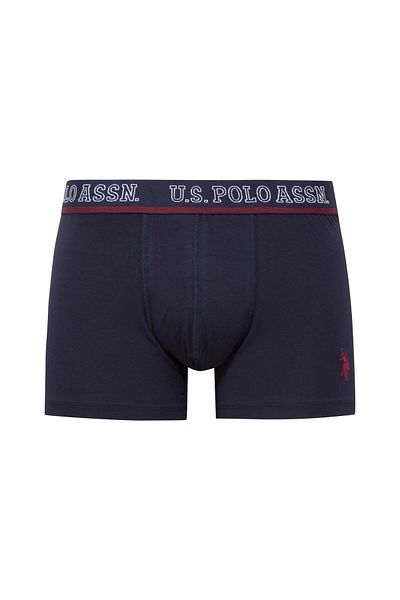 U.S. Polo Assn. Us Polo Assn. Men's Boxer Set of 3 - Navy Blue/Burgundy/Printed, 2Tbs.La8Fo0Nt5Ai1N6E.Igk