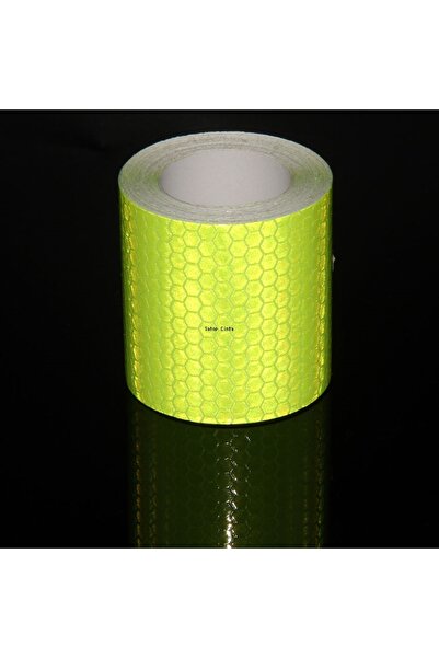 Choice4 Fluorescent yellow 5cm*3M Reflective Car Stickers Outdoor Waterproof ...