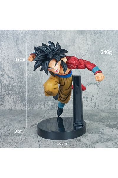 Choice 17cm Zongku New Dragon Ball Gt Anime Figure Super Saiyan 4 Gogeta Action Figure Toys For Boys Girls