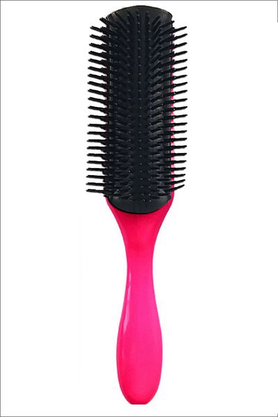 SONREYON Styling Brush 9 Row Styling Brush Curly Girl Curly Method Brush