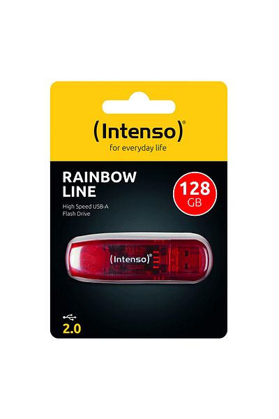 Intenso 128gb Usb2.0 3502491 Rainbow Line