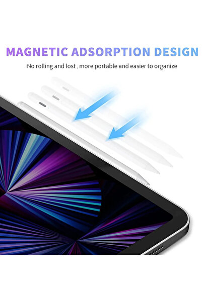 Fibaks Dokunmatik Kalem Tüm Cihazlara Uyumlu Tablet Telefon iPad Için Çizim & Yazı Kalemi Active Stylus Pen