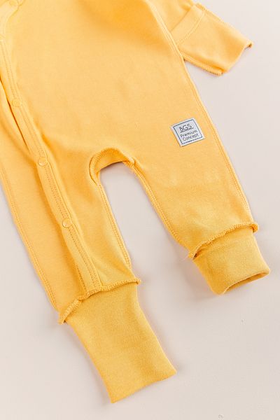 Babymod Natural Baby Jumpsuit Set with Gloves