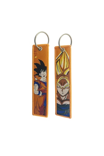 Choice9 Bandai KDB-04 Dragon Ball Embroidery Cool Keychain Lanyard Anime Mang...