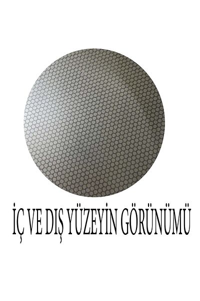 Mehtap 28 cm Honeycomb Pattern Teflon Pan and Carniyarık - 2 mm