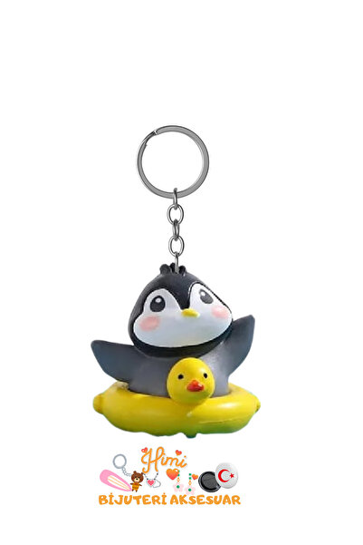 himi bijuteri aksesuar Breloc Pinguin Ornament pentru rucsac Breloc auto Orna...
