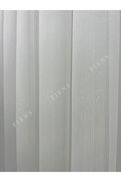 ilkbir Glitter Bamboo Slub Gramage 1/3 Layer Frequently Pleated Tulle Curtain Ironing Not Asked |   Most Preferred Model