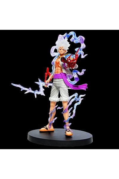 Choice No Box 21cm Anime One Piece Luffy Gear 5 Figurine Nika Sun God Action Figures Collectible Model Doll