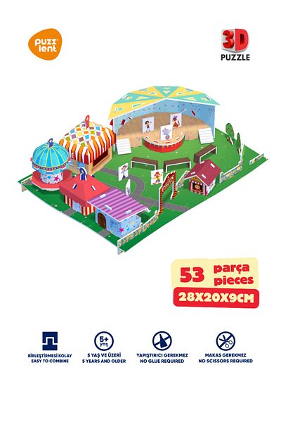puzzlent Circus -Circus Stage