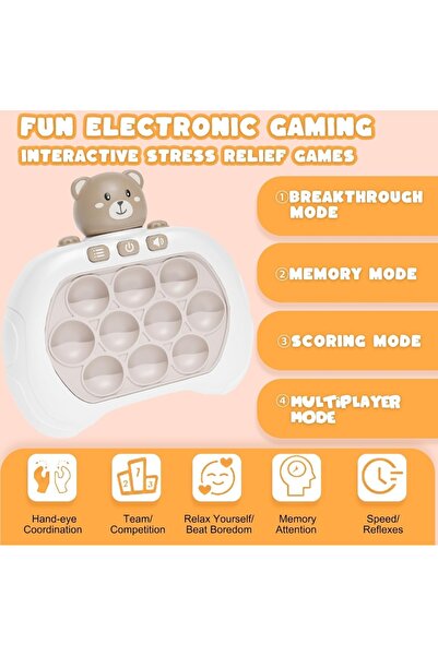 Can Ali Toys Pilli Popit Eğitici Patlama Oyunu Varyasyon Oyunu