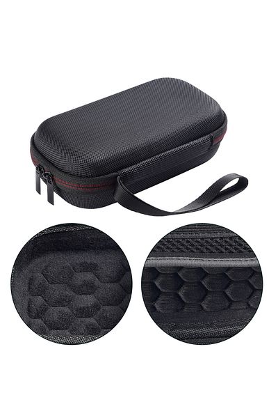 VODOOL All black Version EVA Hard Carrying Case Anti-scratch Travel Storage Bag Shockproof Travel Protectiv