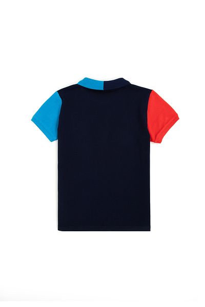 U.S. Polo Assn. Μπλουζάκι με γιακά πόλο για αγόρια Navy Blue 50281558-VR033