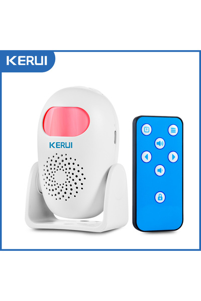 Choice جهاز إنذار واحد من KERUI مع جهاز تحكم عن بعد واحد، جهاز إنذار ذكي مزود...