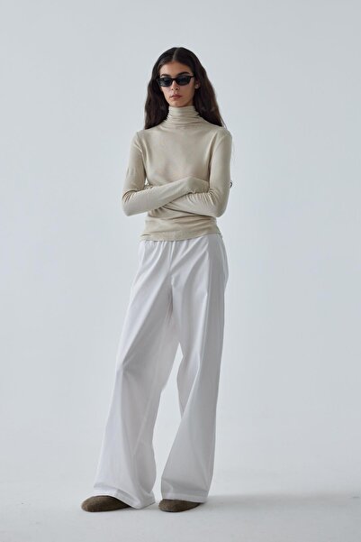 Suud Collection Beige Turtleneck Body - Mia