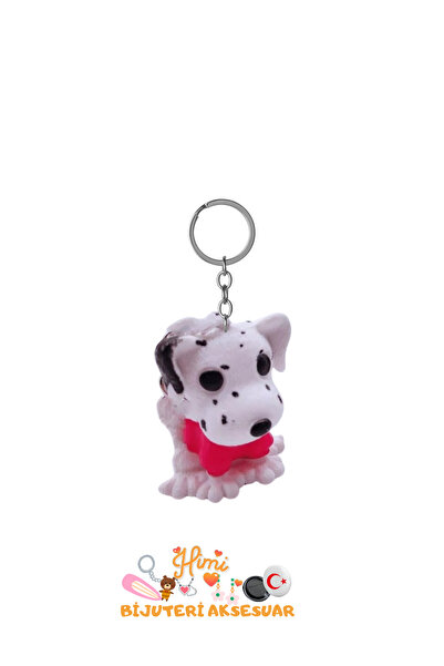 himi bijuteri aksesuar Breloc cu câine dalmatian, ornament pentru rucsac, bre...