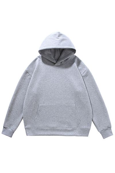 ruNadeS Unisex Oversize Casual φούτερ με τσέπες καγκουρό Basic Trend Model