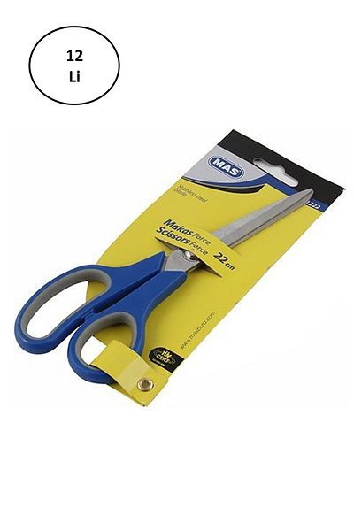 Kapamarka Force 1222 Stainless Steel Scissors - 220 Mm, Set of 12
