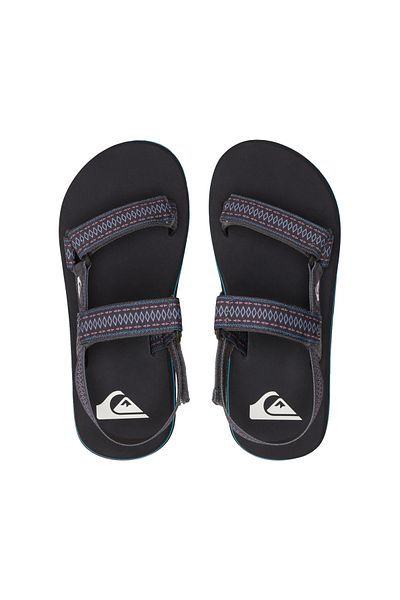 Quiksilver ΓΚΡΙ/ΓΚΡΙ/ΜΑΥΡΕΣ Παντόφλες AQYL101384