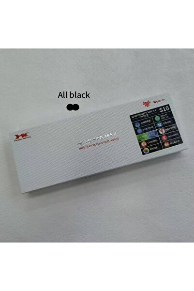 Choice ساعة ذكية جديدة بالكامل باللون الأسود، طراز HK10 Pro Max 2.02 بوصة AMO...