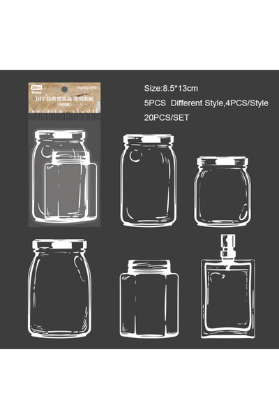 Choice نمط D 20 قطعة من العلامات المرجعية الإبداعية المصنوعة يدويًا، بطاقات ج...