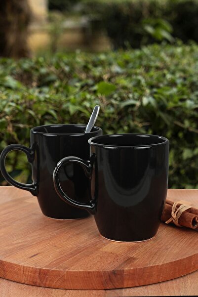 Keramika Black Cloud Mug 9 Cm 6 Pieces