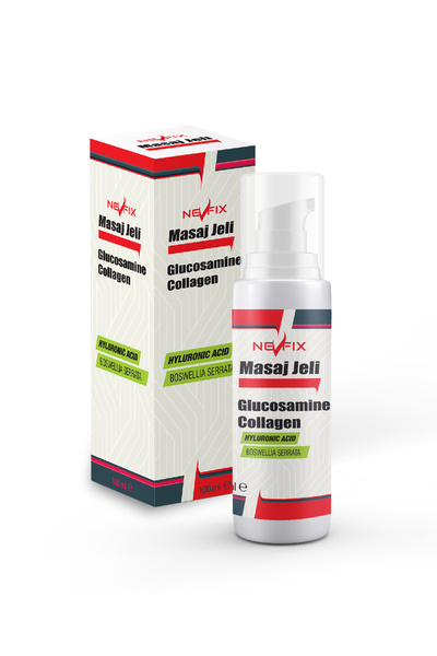 Nevfix Boswellia Serrata Collagen Glucosamine Hyaluronic Acid Pain Gel 100 ml