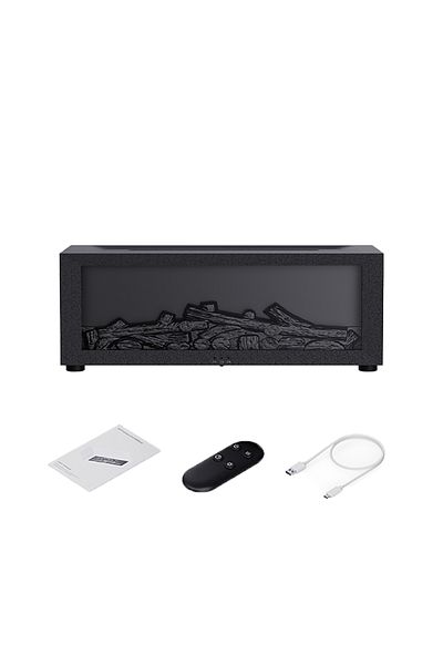 Choice Black Air Humidifier Essential Oil Diffuser Flame Aroma Humidifier Home Room Fragrance Diffuser with