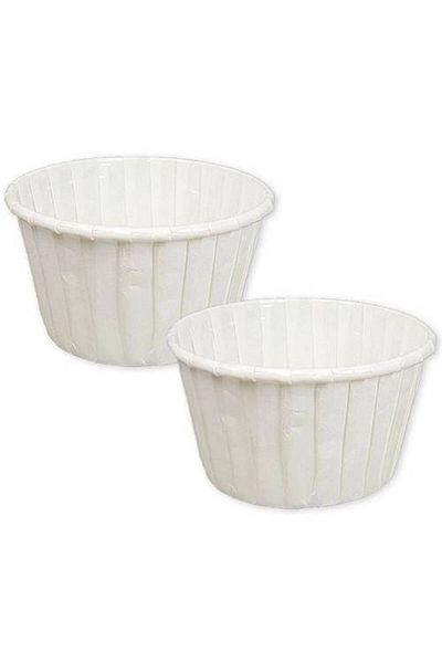 Parti Dükkanım White Muffin Cake Capsule (25 Pcs)