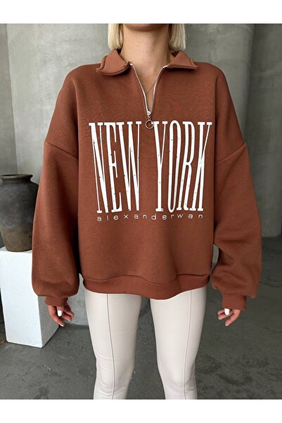 Oyer Moda Дамски суичър с цип