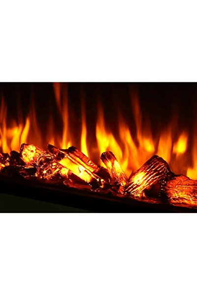 flameline Artsan Şömine Dekoratif Elektrikli Şömine - 130x37x15 Cm - 5 Farklı...