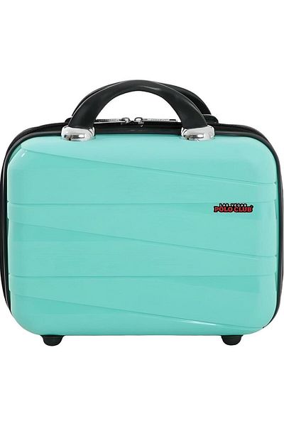 Uniquetrenders Combinație unisex, durabilă, flexibilă și indestructibilă, geantă de machiaj din silicon PP și valiza de mână pentru stewardesă