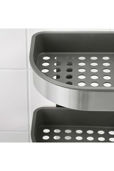IKEA Paslanmaz Çeli?k Duş Sepeti? - Banyo Rafi