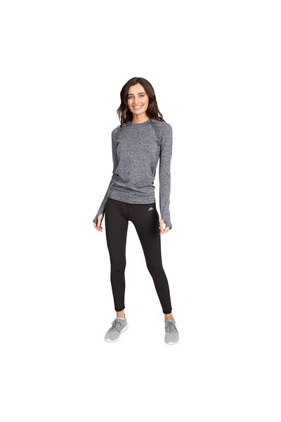 Trespass Vivien - Leggings active pentru femei Leggings negri pentru femei LEGGINGS FABTTRTR0007