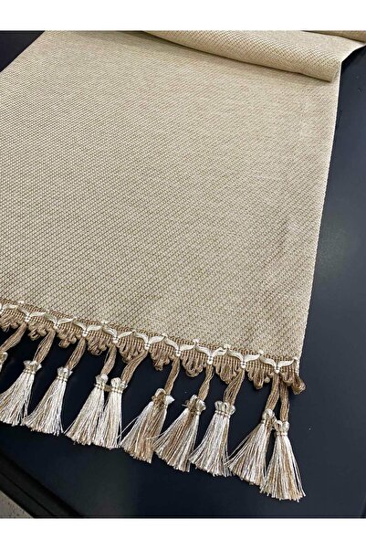 NL ATÖLYE Özel Dikim , Runner, Sehpa ve Masa Örtüsü Ranır , 2 parça Şömen