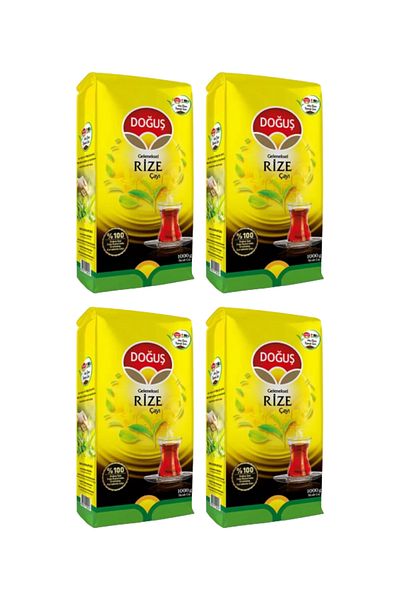 Doğuş Çay Traditional Rize Tea 1000 Gr X 4 Pieces