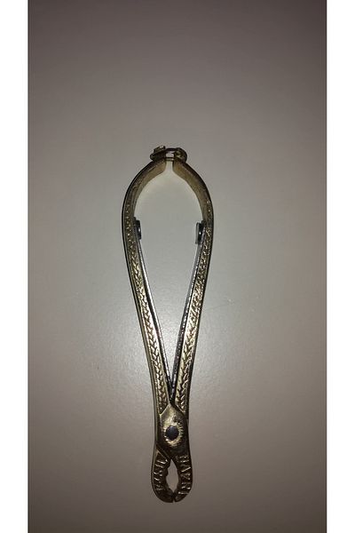 Ustası Antepte 3 Pieces of Pistachio Crushing Pliers with Bronze Pulley, Sturdy Handmade