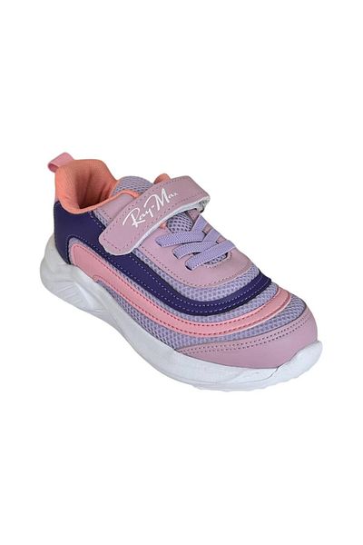 Liger Pantofi sport pentru copii liliac - cu șireturi și velcro
