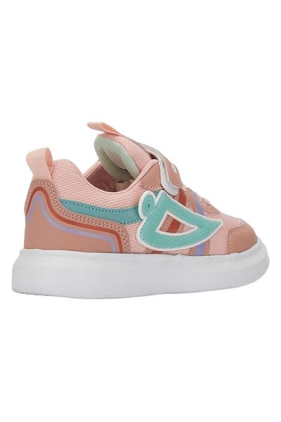 Liger Pudra - Children's Lace-Up and Velcro Sneakers