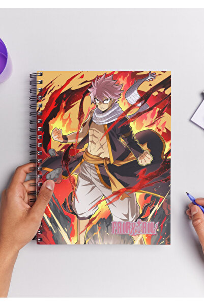 Home Caiet cu spirală Fairy Tail Anime A5 (50 FOI)