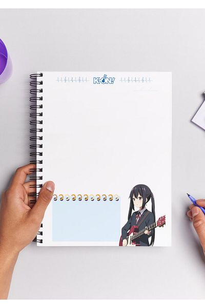 Home K on Anime Spiral Notebook A5 (50 Sheets)